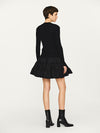 INTO THE EAST 25 Autumn/Winter Layered Short Skirt ITE-E1DGAW071BL21SK-HEI Black (E1DGAW070WT21SK)